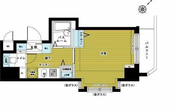 トーシンフェニックス松濤の物件間取画像